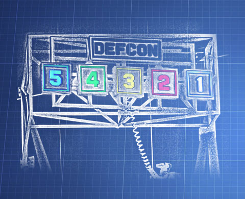 War Games Defcon LED Rig
